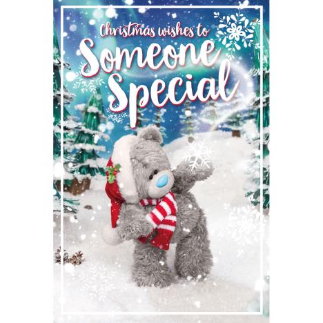 3D Holographic Someone Special Me to You Bear Christmas Card £3.39